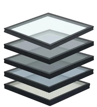 Gwydr wedi'i inswleiddio to